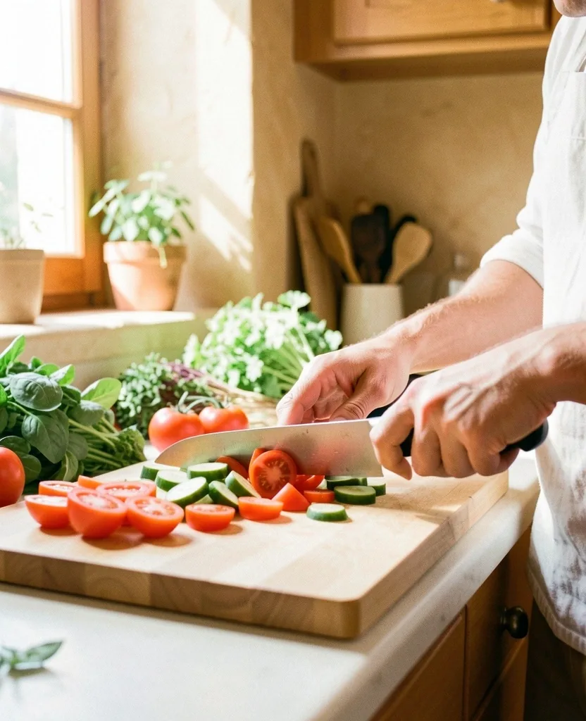Preparación de alimentos naturales